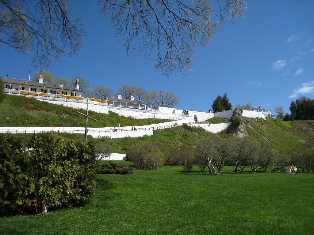 Mackinaw Island Area May 2008 0466.jpg - May 24 2008 a trip to Mackinac City for a 5 M race and a visit to Mackinac Island. A day to the UP, Paradise, Whitefish Point and Tahquamen Falls. This was followed by trips to Petoskey and Charlevoix.